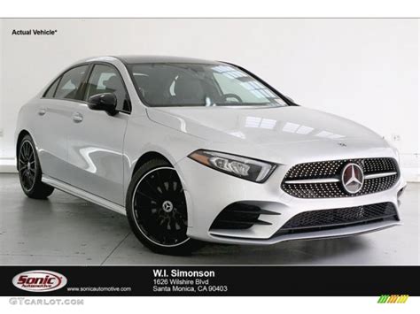 2019 Iridium Silver Metallic Mercedes Benz A 220 4matic Sedan