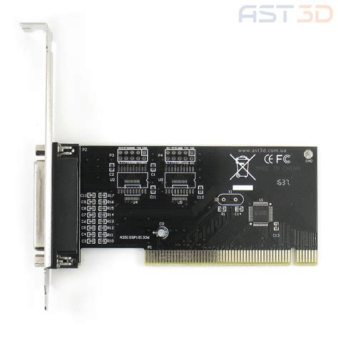 Компьютерная плата LPT PCI DB25 • купить Киев Запорожье Харьков • AST3D