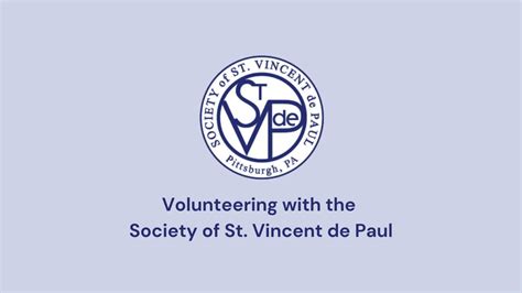 Volunteering With The Society Of St Vincent De Paul YouTube