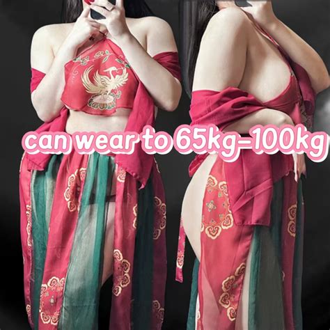 Jual Lingerie Jumbo Baju Dinas Malam Wanita Lingery Sexy Hot Transparan Sexy Cosplay Sexy Hanfu