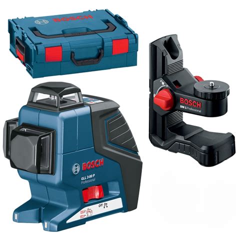 New Bosch GLL 3 80 P Cross Line Laser GLL3 80P BM1 In L Boxx 2115