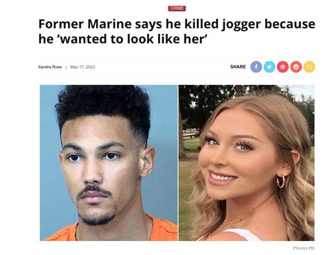 H Avenger On Twitter Former Marine Says He Killed Jogger Because He