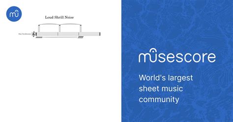Loud, Shrill Noise Sheet music for Synthesizer (Mixed Ensemble ... 