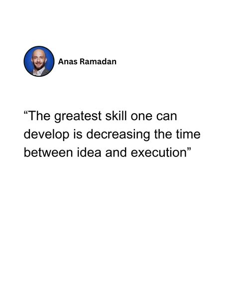 Anas Ramadan on LinkedIn: People don’t fail because they lack ideas