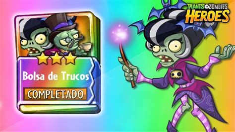 BOLSA DE TRUCOS Plants Vs Zombies Heroes Mazo Premium De Inmorticia