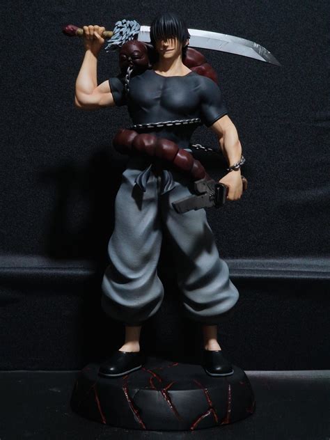 Toji Fushiguro Resin Statue -figure Fan Art 37cm! - Etsy