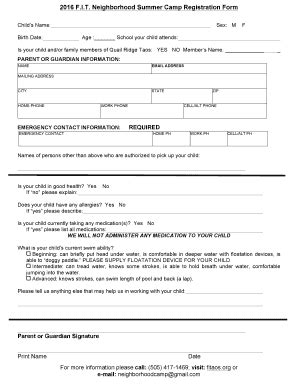 Fillable Online Permitted Occupier Application Form Fax Email Print