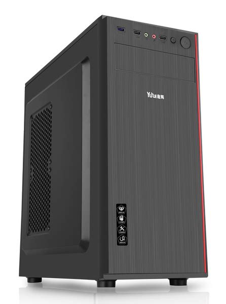 Корпус Accord JP-II черный без БП ATX 6x120mm 2xUSB2.0 1xUSB3.0 audio ...