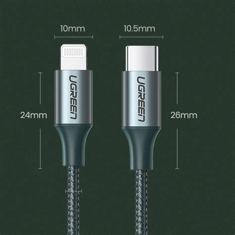 Ugreen Mfi Usb C To Lightning Iphone M