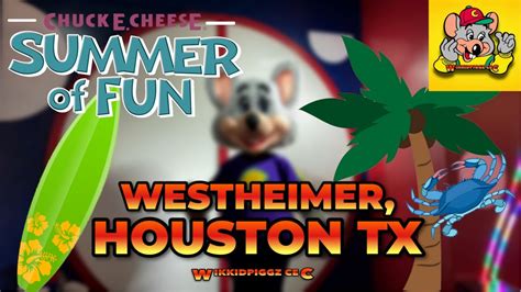 Chuck E Cheese Summer Of Fun 2022 Full Show Westheimer Houston TX