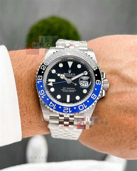 Rolex GMT Master II Batgirl 126710BLNR