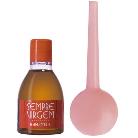 Kit Adstringente Líquido Sempre Virgem Hamamelis ml Aplicador Hot