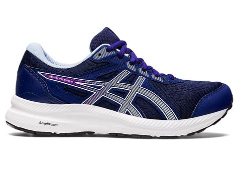 Gel Contend 8 Wide Women Dive Bluesoft Sky Womens Running Shoes Asics United States