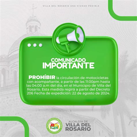 Diario - 🚨 ¡Atención! 🚨 #VilladelRosario EN VILLA DEL ROSARIO