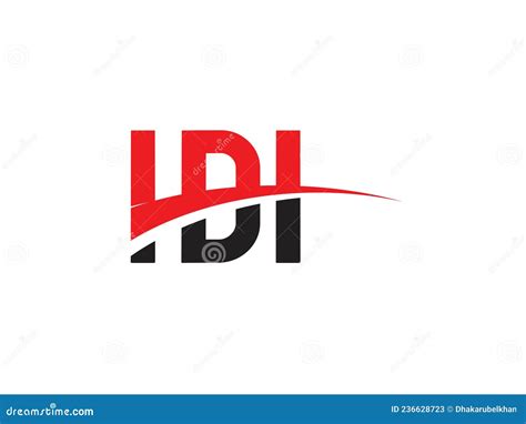 Idi Letter Initial Logo Design Vector Illustration Stock Vector