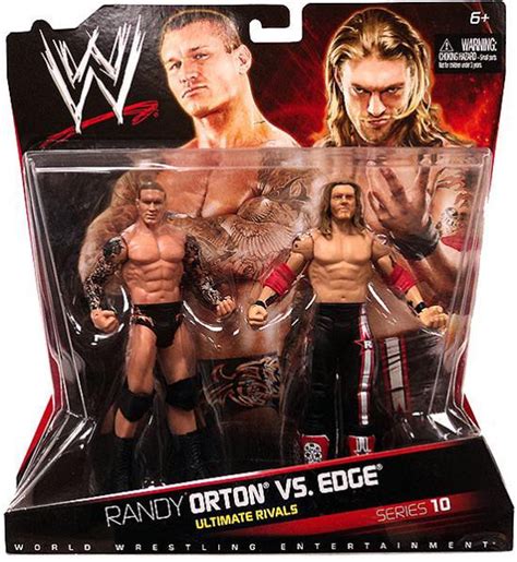 WWE Wrestling Battle Pack Series 10 Randy Orton vs. Edge Action Figure ...