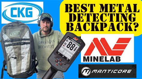 BEST METAL DETECTING BACKPACK FOR MINELAB MANTICORE EQUINOX YouTube