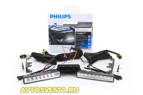 Яркие надежные универсальные Дневные Ходовые Огни (ДХО) Филипс PHILIPS ...