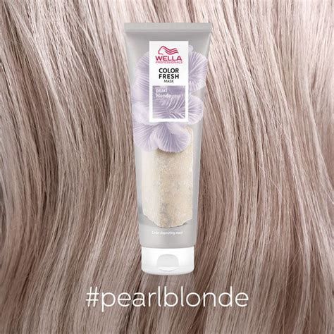 Маска оттеночная Wella Color Fresh Pearl Blonde Жемчужный блонд Велла Колор Фреш для волос 150