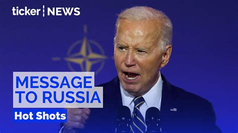 Ukraine Will Stop Putin Biden Tells Nato In Powerful Speech