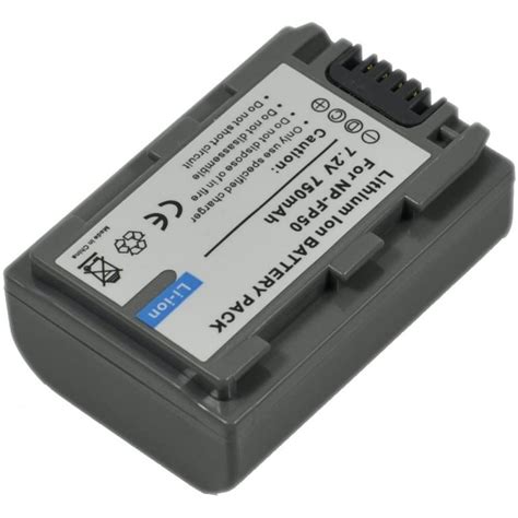 Replacement Battery For Sony NP FP50 Camera Camcorder