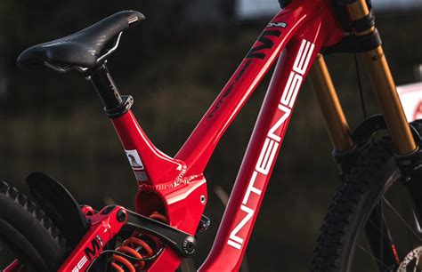 intenses    downhill bike mountain bike action