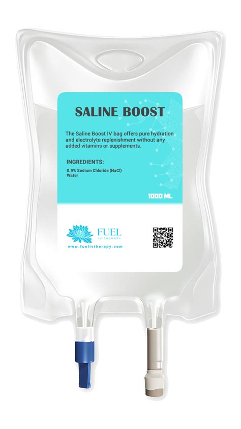 Saline Boost Iv For Quick Hydration Fuel Iv Therapy