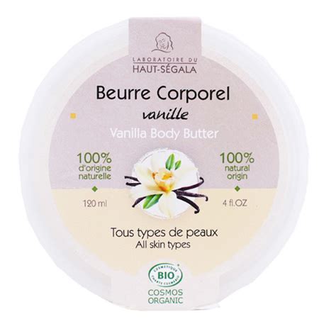 HAUT SEGALA BIO BEURRE CORPOREL VANILLE 120ML