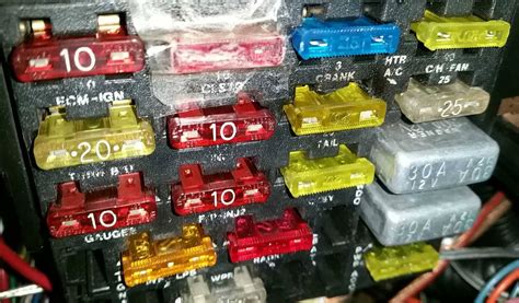 Pontiac Firebird Fuse Box Diagram