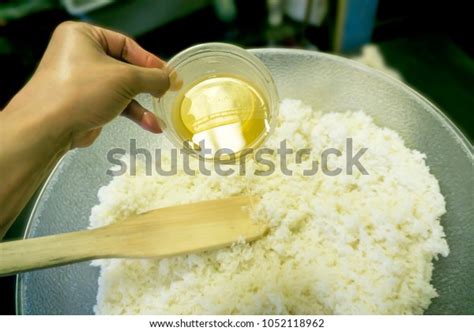 Rinse Rice Vinegar Sushi Rice Mix Stock Photo (Edit Now) 1052118962