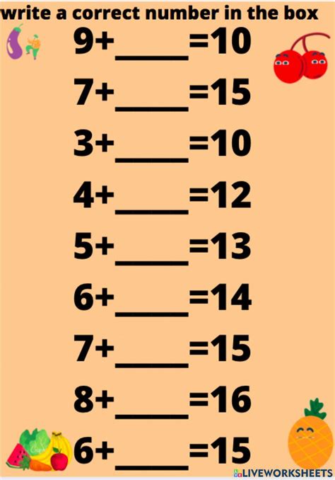 maths numbers nidhi parikh liveworksheets