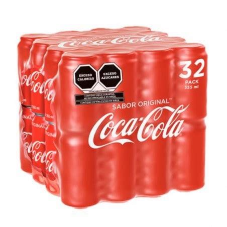 Refesco Coca Cola 32 Latas De 355 Ml 123521