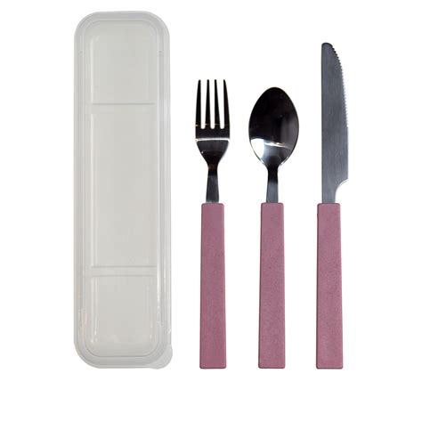 Ripley Set Cubiertos 5 Rosa Topsoc