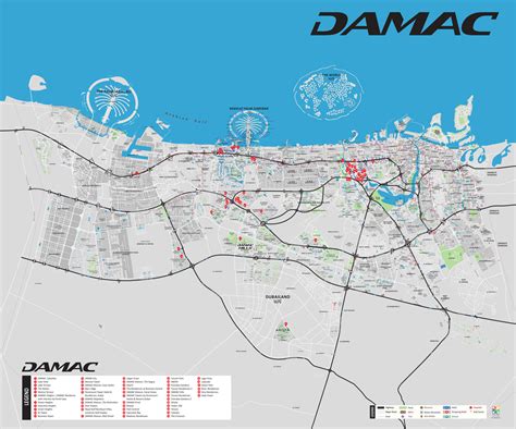 Damac Dxb D Easy Map Gccs Largest Mapping Solutions Provider