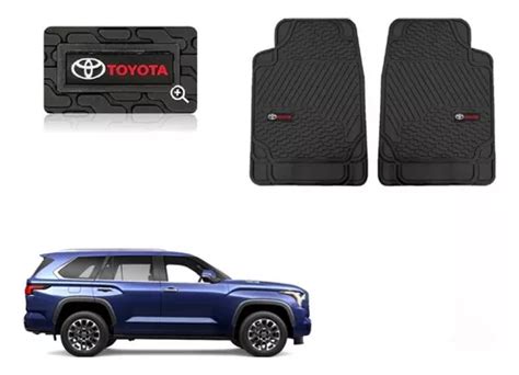 Tapetes Pz Delanteros Logo Toyota Sequoia A Mercadolibre