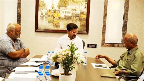 Keeravani Ande Sri Met With Telangana Cm Revanth Reddy Tamil News