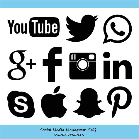 Free Social Media Svg Icons Junglehopu