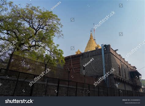shirdi sai baba samadhi temple  shirdi india stock photo