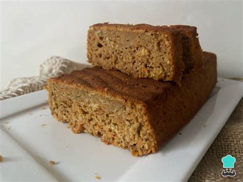 Budín de zanahoria y avena Receta FÁCIL y SALUDABLE