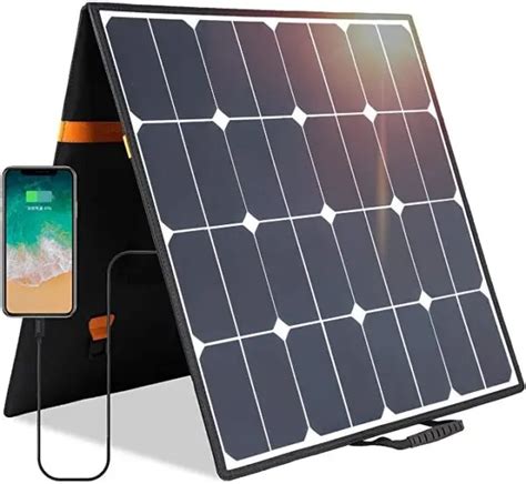 Panneau Solaire Pliable W Avec Cellule Sunpower Sundeal