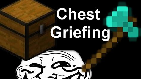 Minecraft Trolling Griefing Episode 6 Chest Griefing Youtube