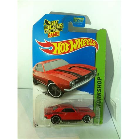 Jual Hot Wheels 2014 HW Workshop Then And Now 68 COPO Camaro Red MATTEL Kota Tangerang