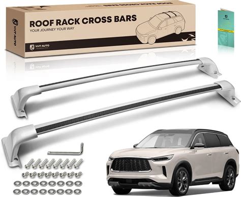 Amazon Roof Racks CNC Aluminum Alloy ONLY Rail Cross Bars Rail Fit