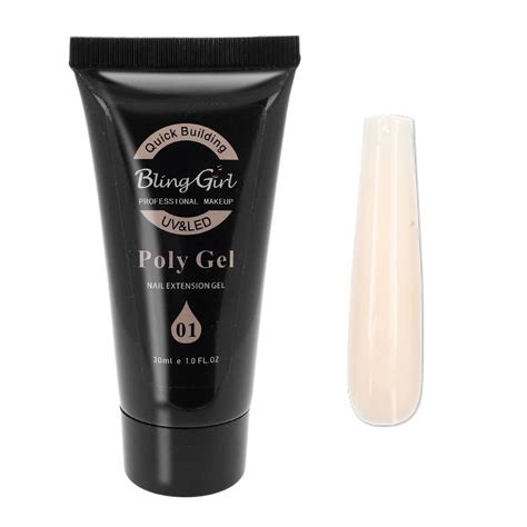 Bling Girl Ml Nude Poly Gel Cherry Blossom Store