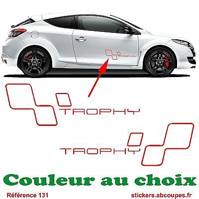 STICKERS AUTOCOLLANTS BAS De Caisse Renault Sport GT Decals Clio