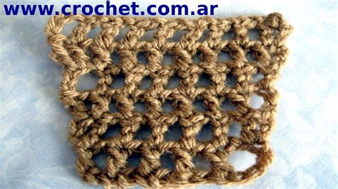 Aumento En Punto Red A Crochet Tutorial Paso A Paso Puntadas De