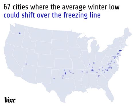 Climate Change See How Much Warmer Winters In Us Cities Could Be By