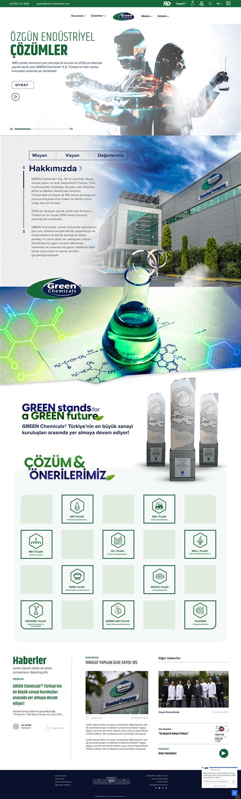 CHEMISTRY FOR THE FUTURE - WEB & EDITORIAL DESIGN :: Behance