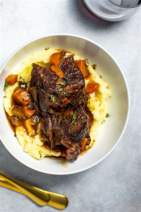 Red Wine Braised Short Ribs Recipe Kitchen Swagger