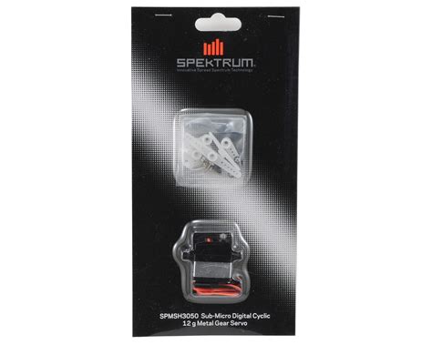 Spektrum Rc H3050 Sub Micro Digital Metal Gear Cyclic Servo Spmsh3050